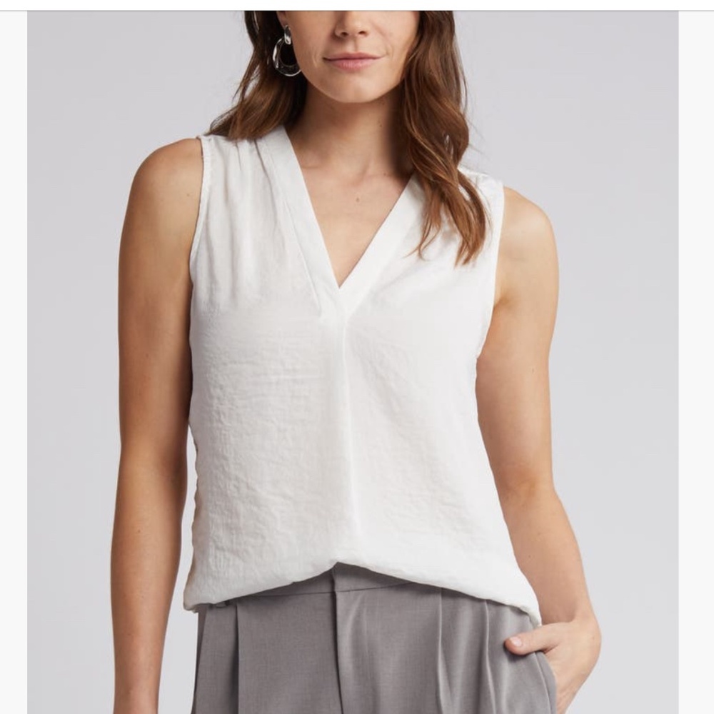 Four (4) Vince Camuto Satin Blouses